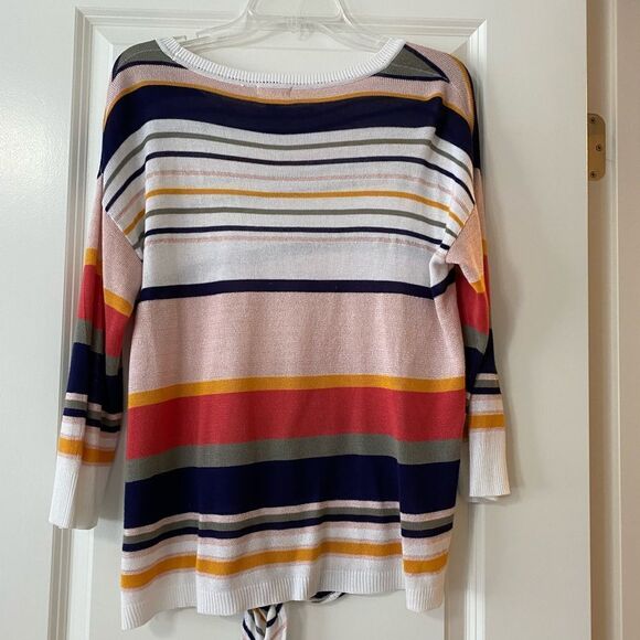 Westport spring lightweight striped sweater - Picture 5 of 6